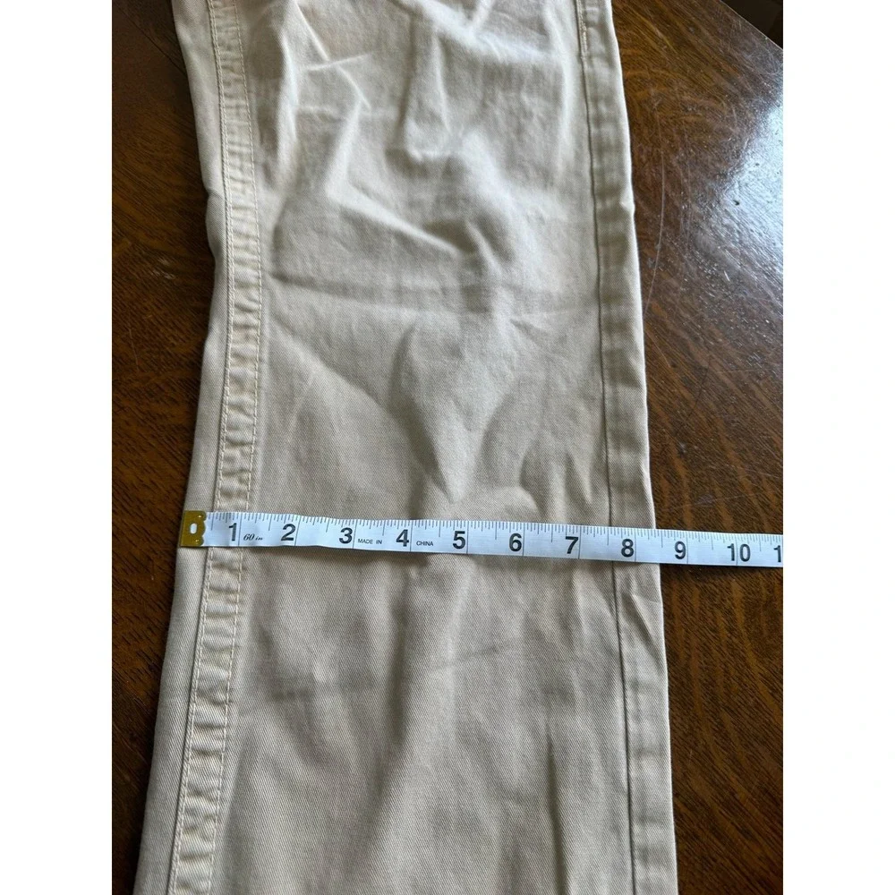 True‎ Religion Jeans Mens 31x31 Beige Denim Regular Straight Leg 5 Pocket Chino
